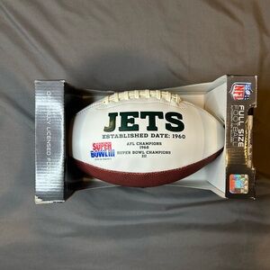 NEW Authentic NFL / New York Jets Super Bowl III Full-Size Autographed Football